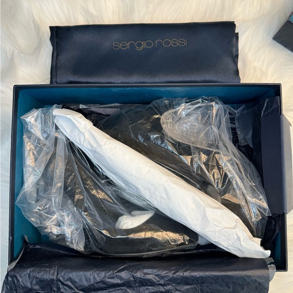 SERGIO ROSSI SCARPE DONNA / GODIVA PUMP SIZE 7 (NEW IN BOX) - Picture 12 of 14